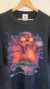 San Antonio Spurs 1999 NBA Champions T-Shirt (XXL)