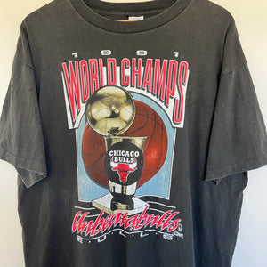 Chicago Bulls 1991 NBA Champions T-Shirt (XL)