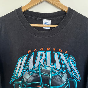 Florida Marlins Catcher Helmet T-Shirt (XL)